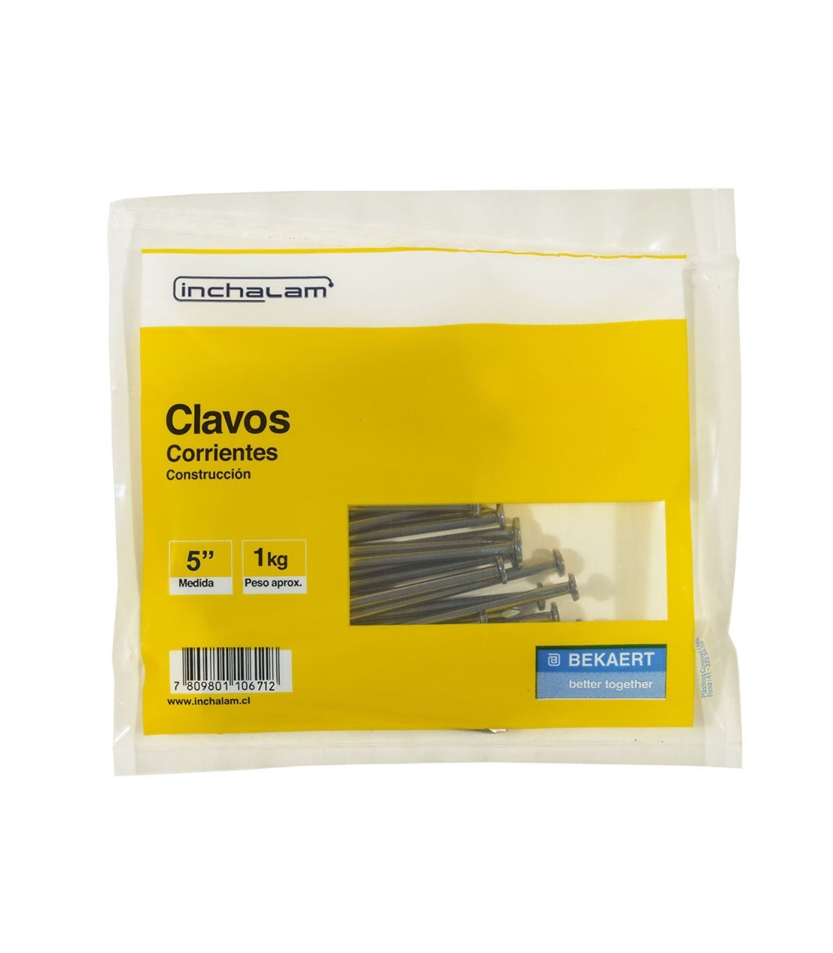 CLAVO 5¨ x KILO INCHALAM