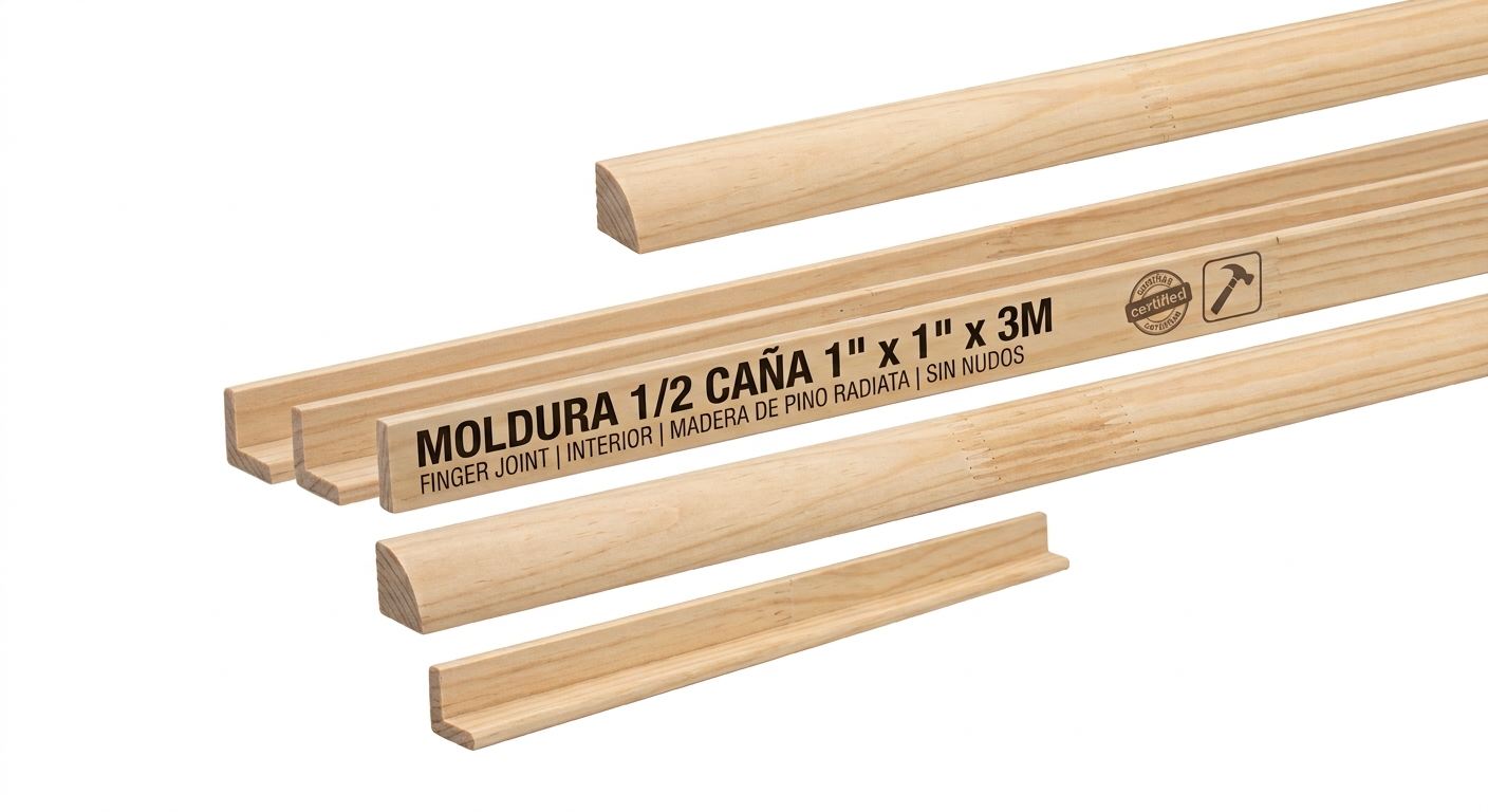 1/2  CAÑA  1  x 1 x  3