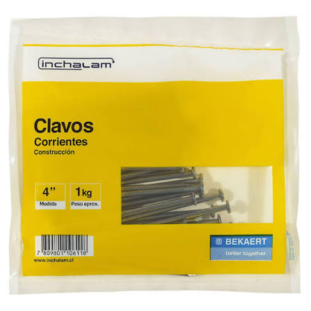 CLAVO 4¨ x KILO INCHALAM